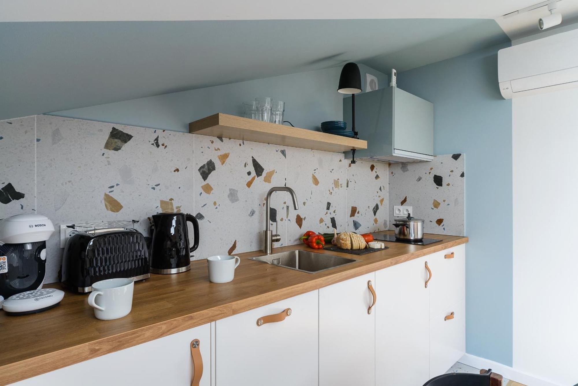 Zoliborz P&O Serviced Apartments Варшава Номер фото