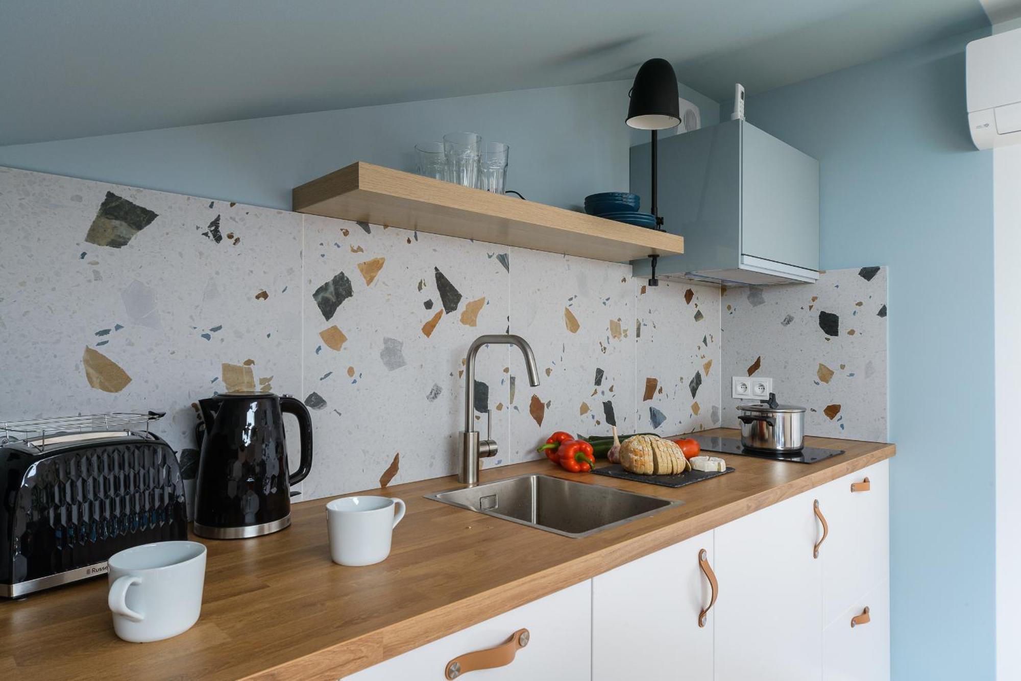 Zoliborz P&O Serviced Apartments Варшава Номер фото