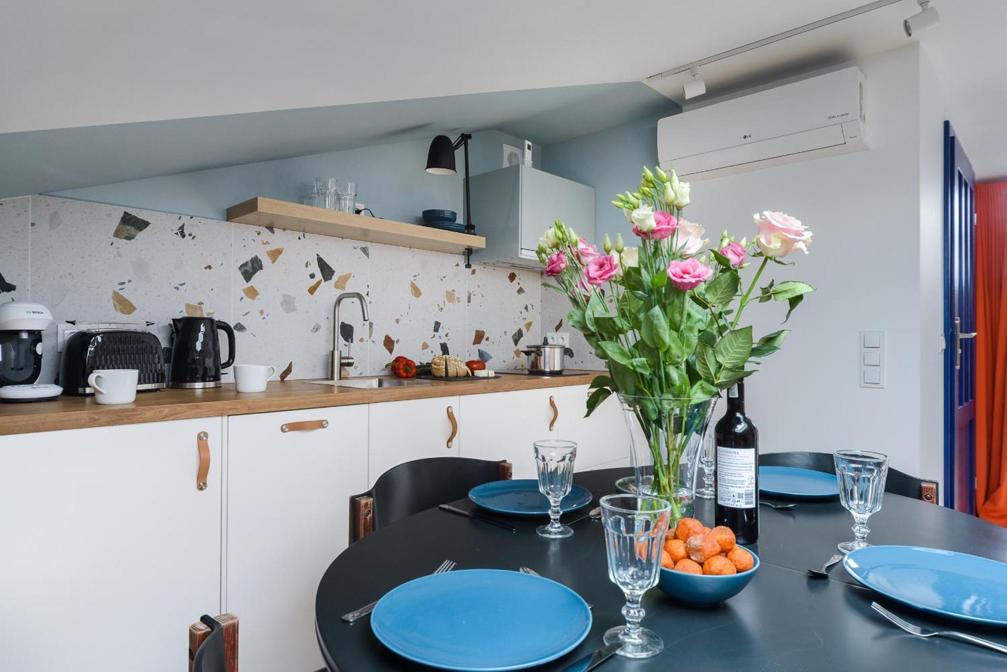 Zoliborz P&O Serviced Apartments Варшава Номер фото